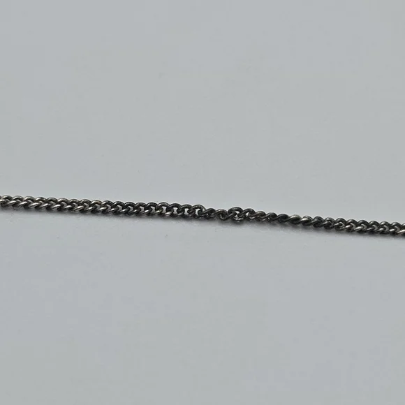 VTG Gothic Silver Tone Mini Perfume Medicine Bottle Pendant Necklace 24" - Picture 11 of 15